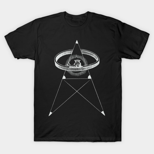 Bacon Cipher (vs) Euclid Isosceles T-Shirt by Aoristic